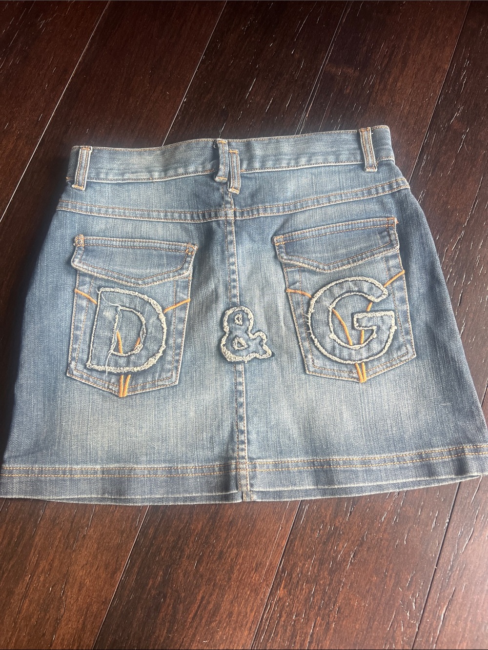 D&G Blue Denim Mini Skirt
